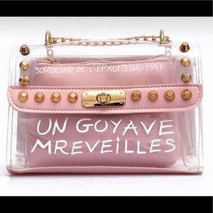 Transparent mini vacation bag